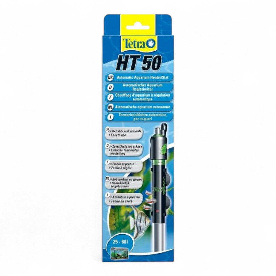 Tetra HT Termocalentador Automático para Acuarios (25 W, 50 W, 75 W, 100 W, 150 W, 200 W, 300 W)