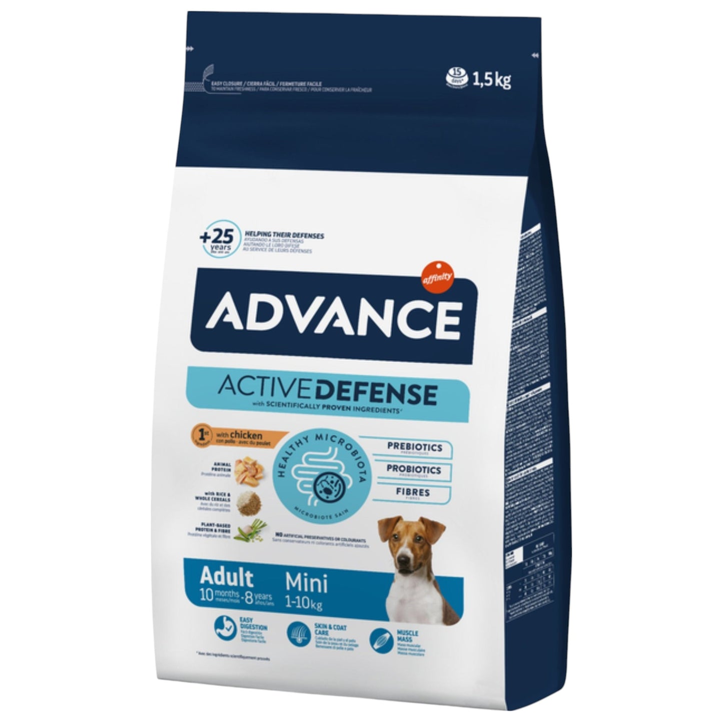Advance Mini Adult Pollo y Arroz para Perros