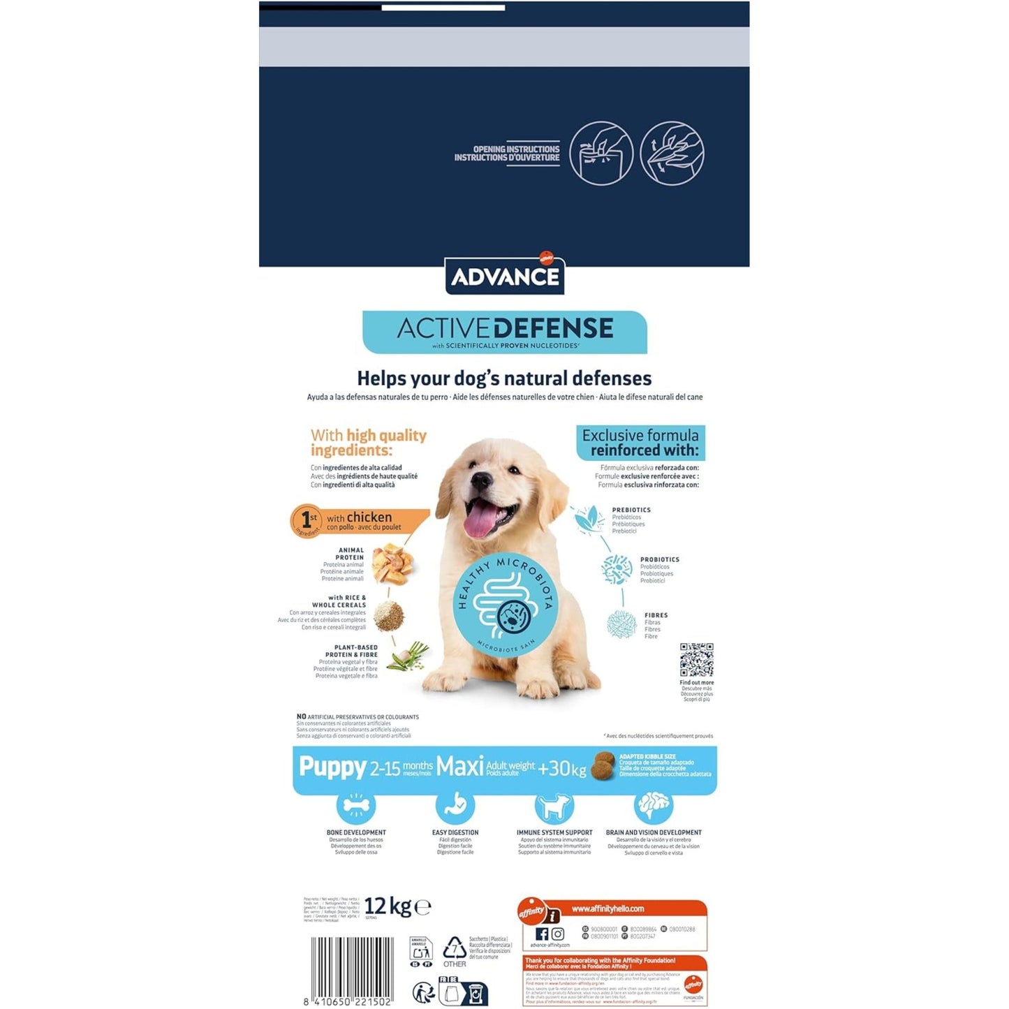 Advance Puppy Maxi Pollo y Arroz