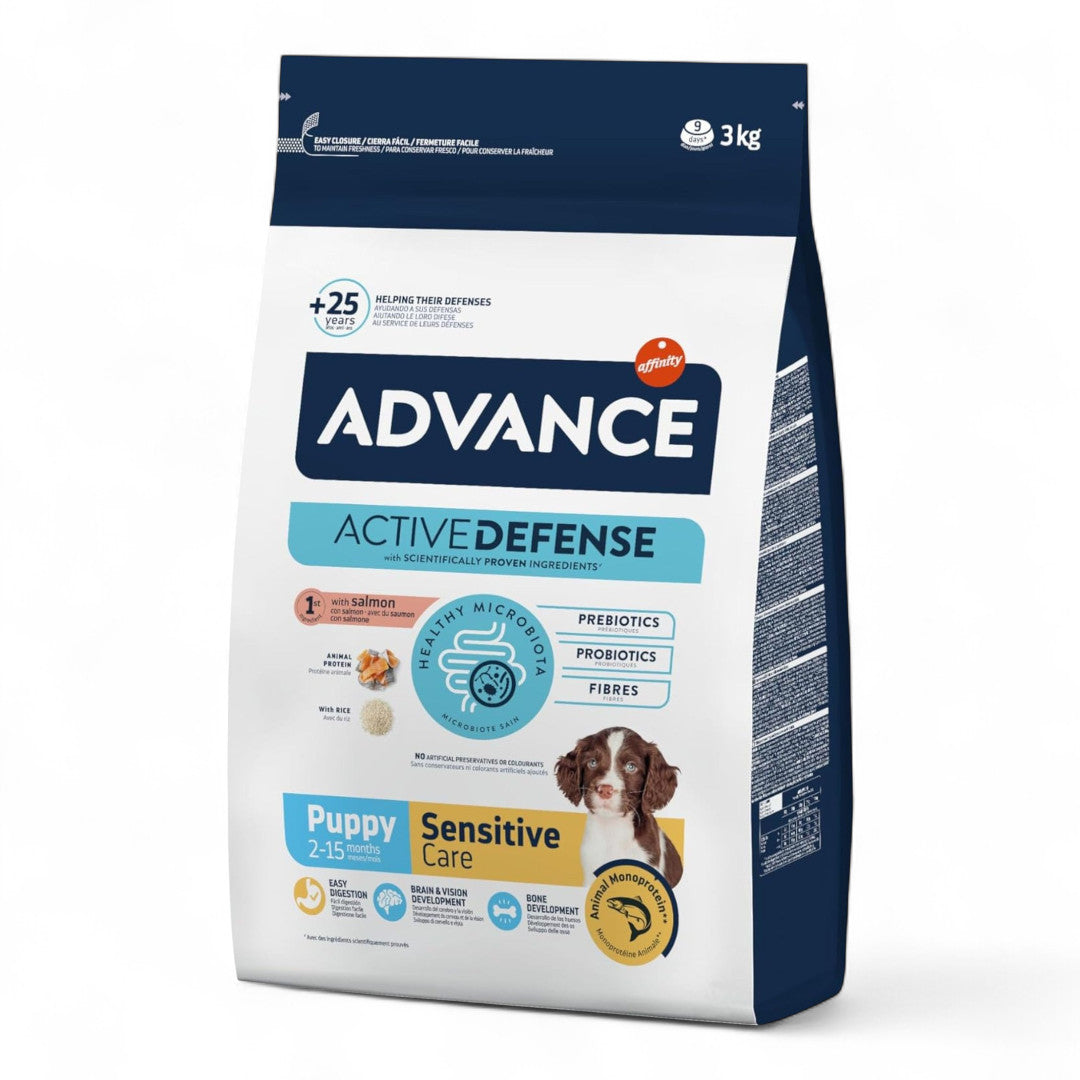 Advance Puppy Sensitive Salmon & Rice (700 g, 3 kg, 12 kg)