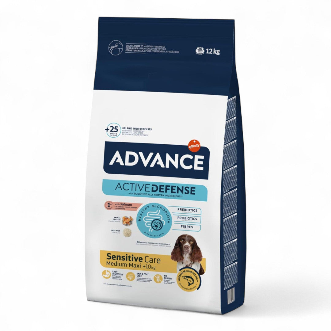 Advance Sensitive Medium/Maxi Salmon & Rice (3 kg, 12 kg)