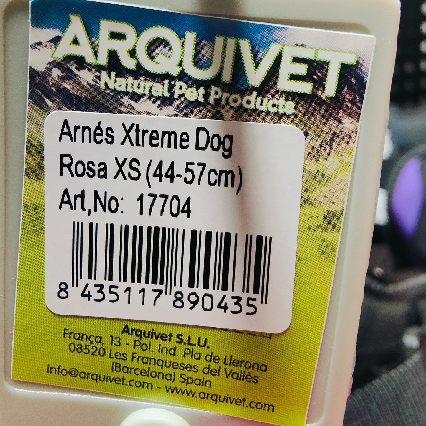 Arnes Xtreme Dog varios colores