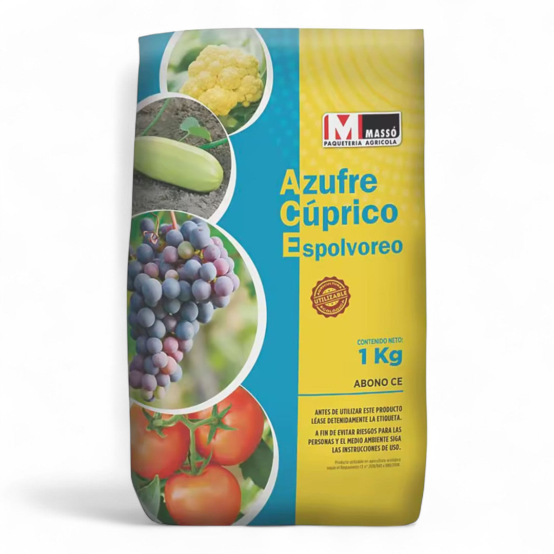 Azufre Cuprico Espolvoreo 1 Kg.