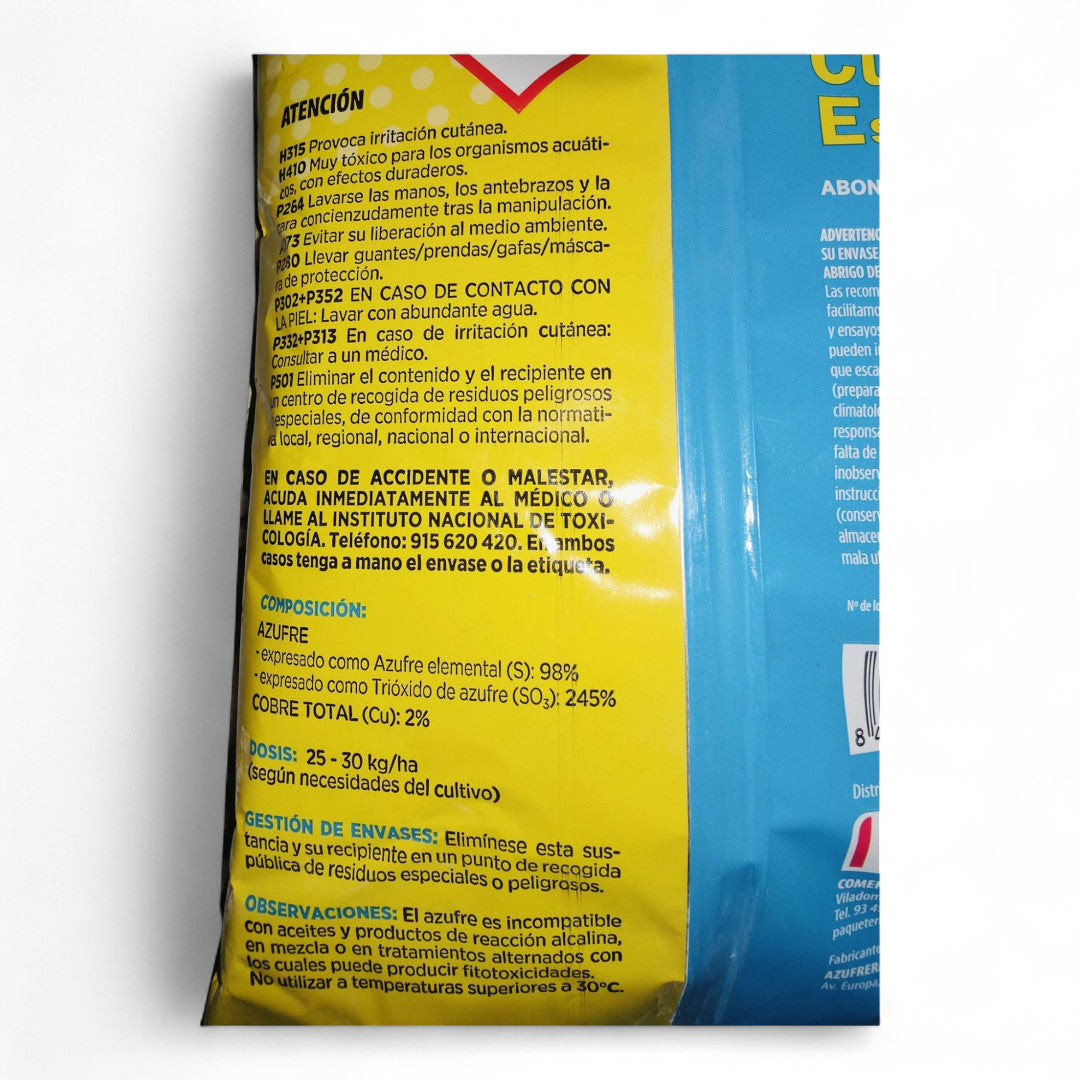 Azufre Cuprico Espolvoreo 1 Kg.