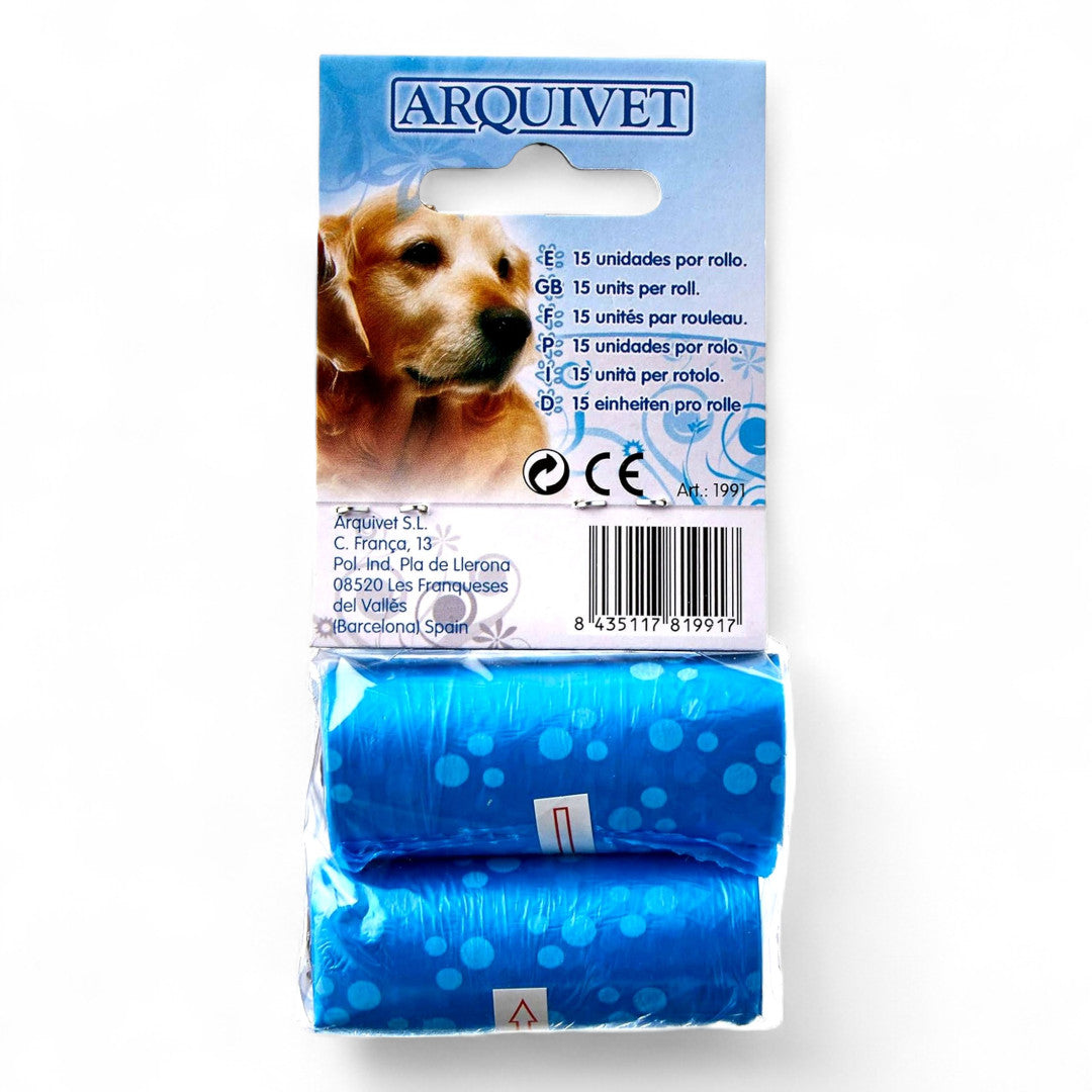 Bolsas Higienicas 2 Rollos X 15 Bolsas. Arquivet