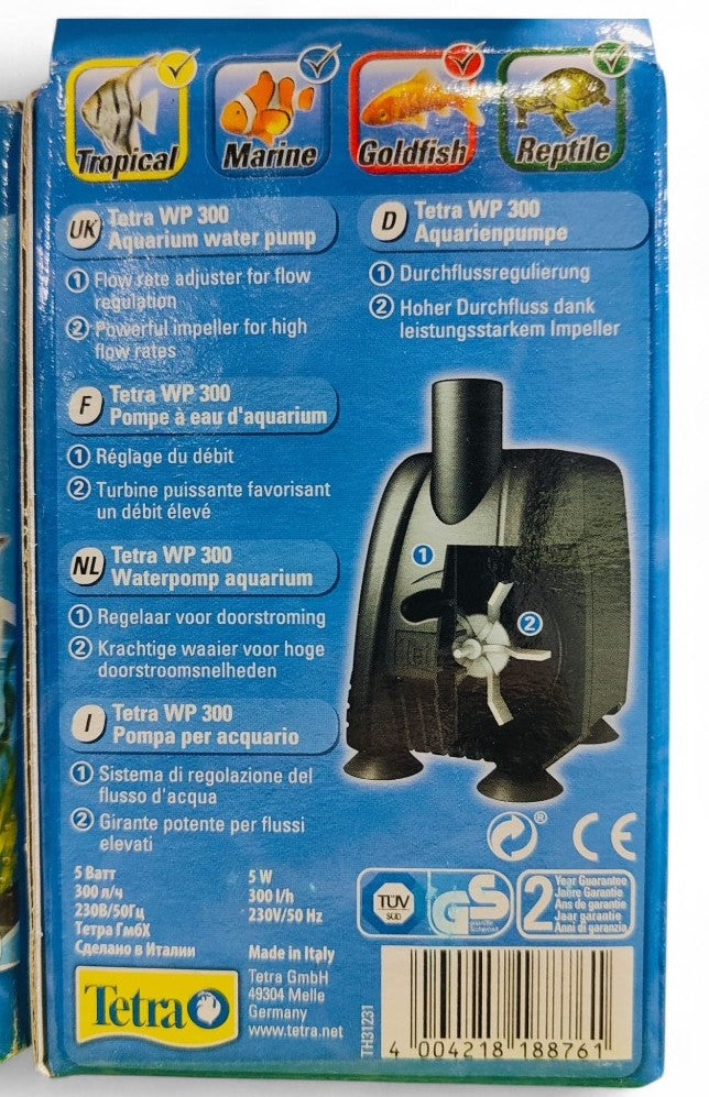 Bomba de Agua Tetra WP para Acuarios