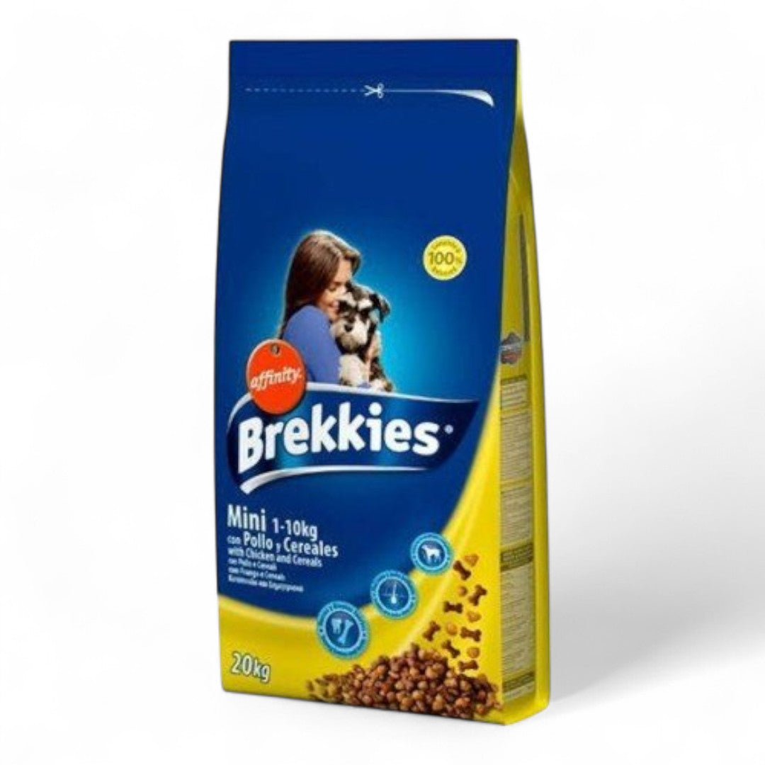 Brekkies Adult Mini con Pollo y Cereales (3 kg y 20 kg)