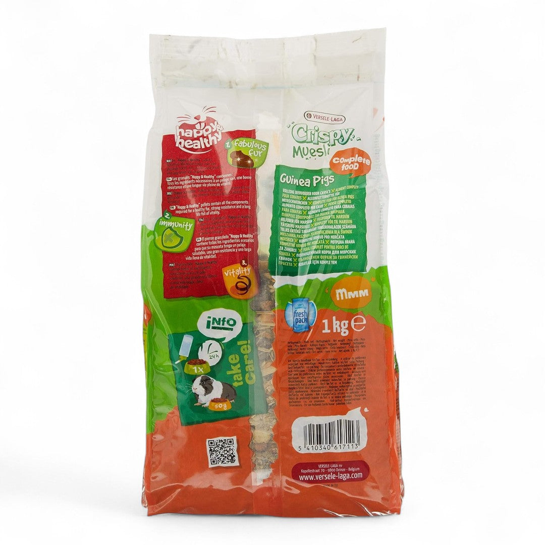 Cobaya Crispy Muesli Versele-Laga para Cobayas