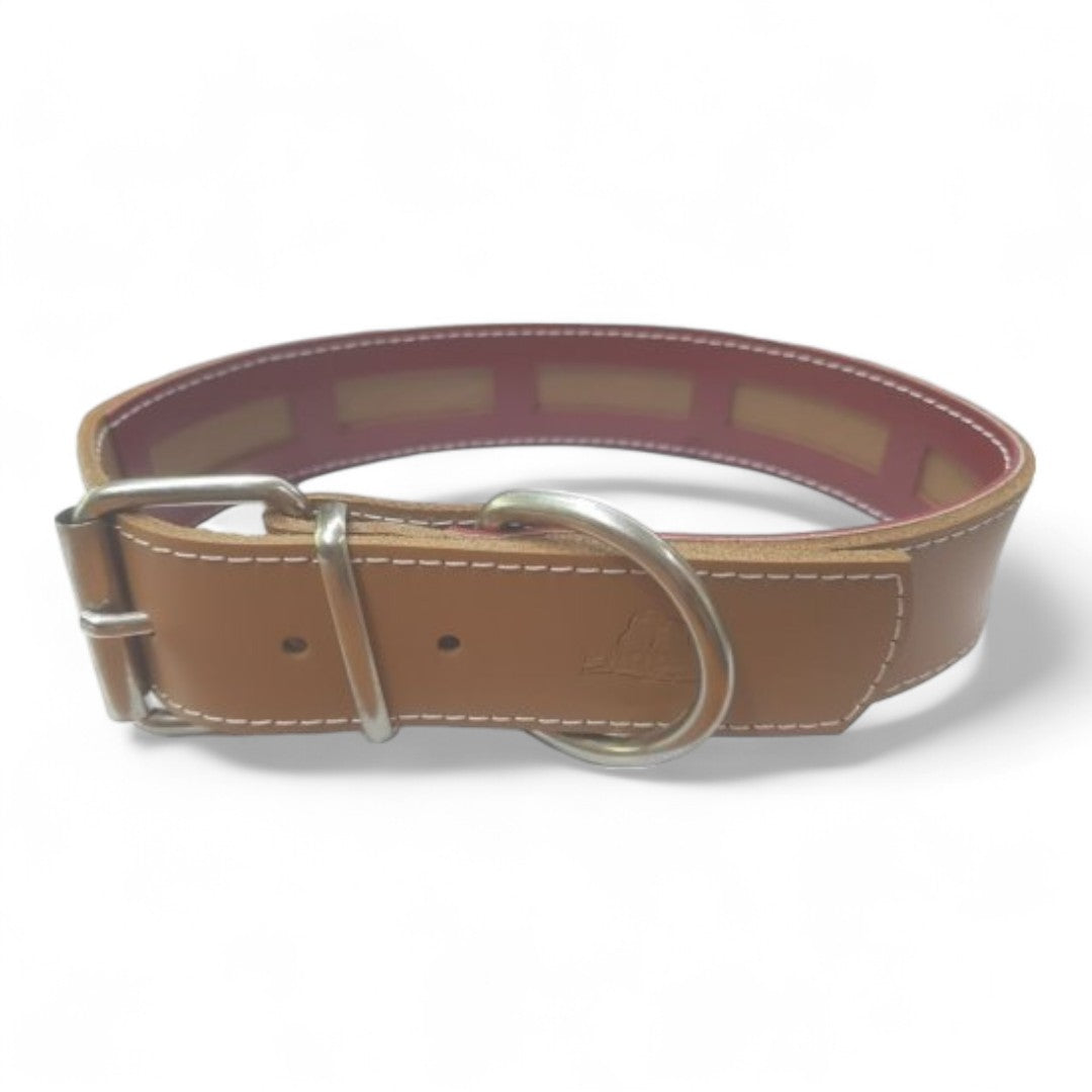Collar Cuero Protec Mabel para Perros