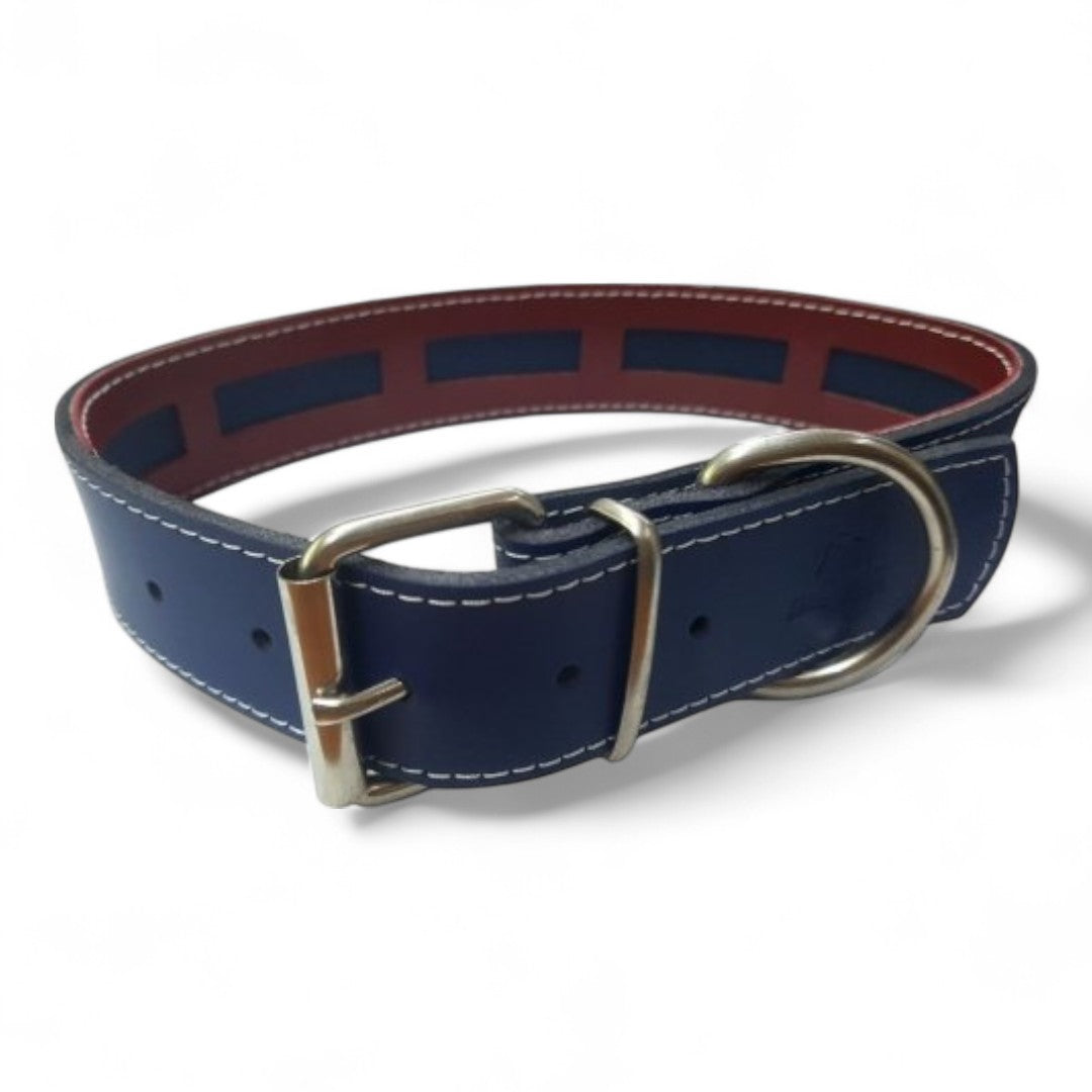 Collar Cuero Protec Mabel para Perros
