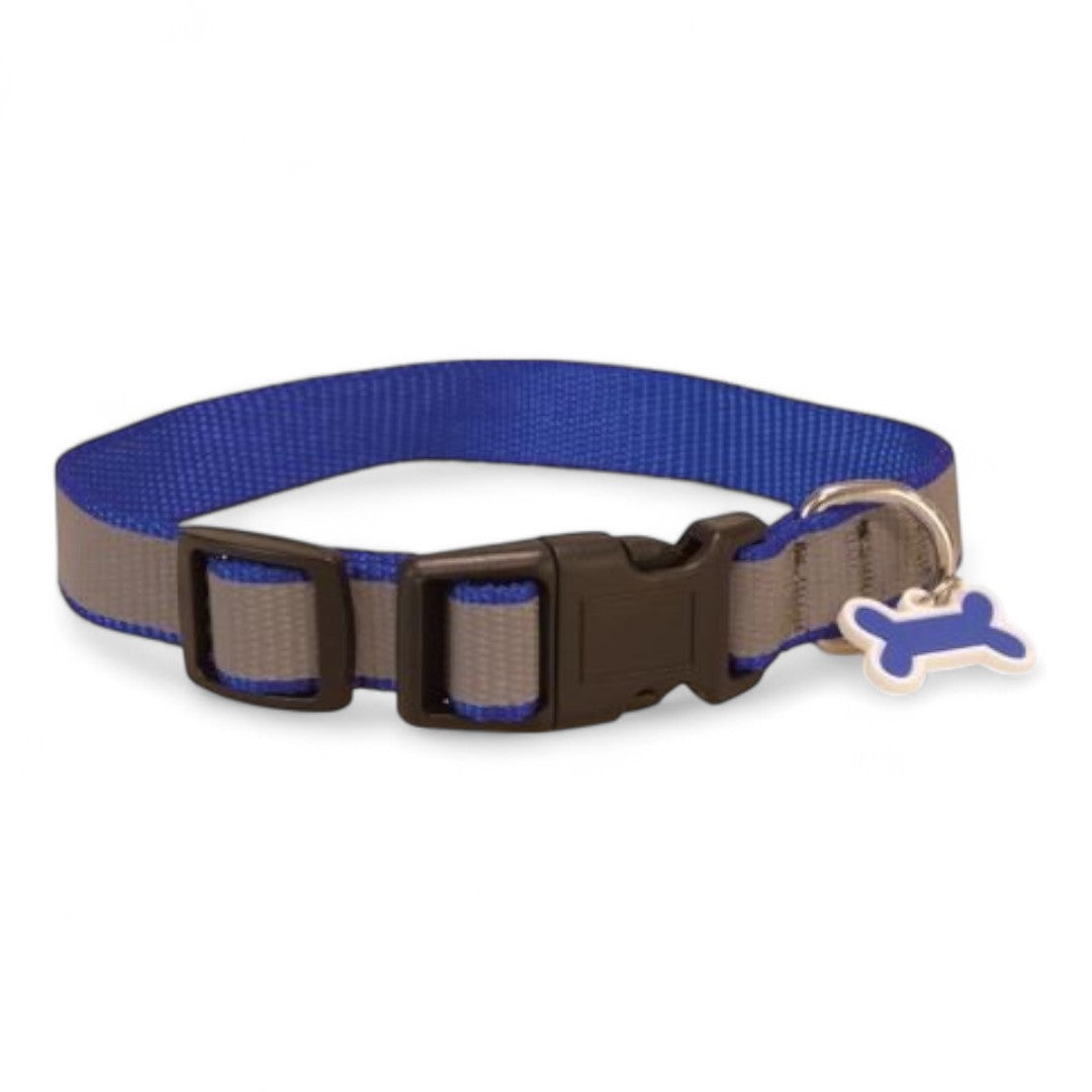 Collar Reflectante con Hueso Arquivet para Perros y Gatos