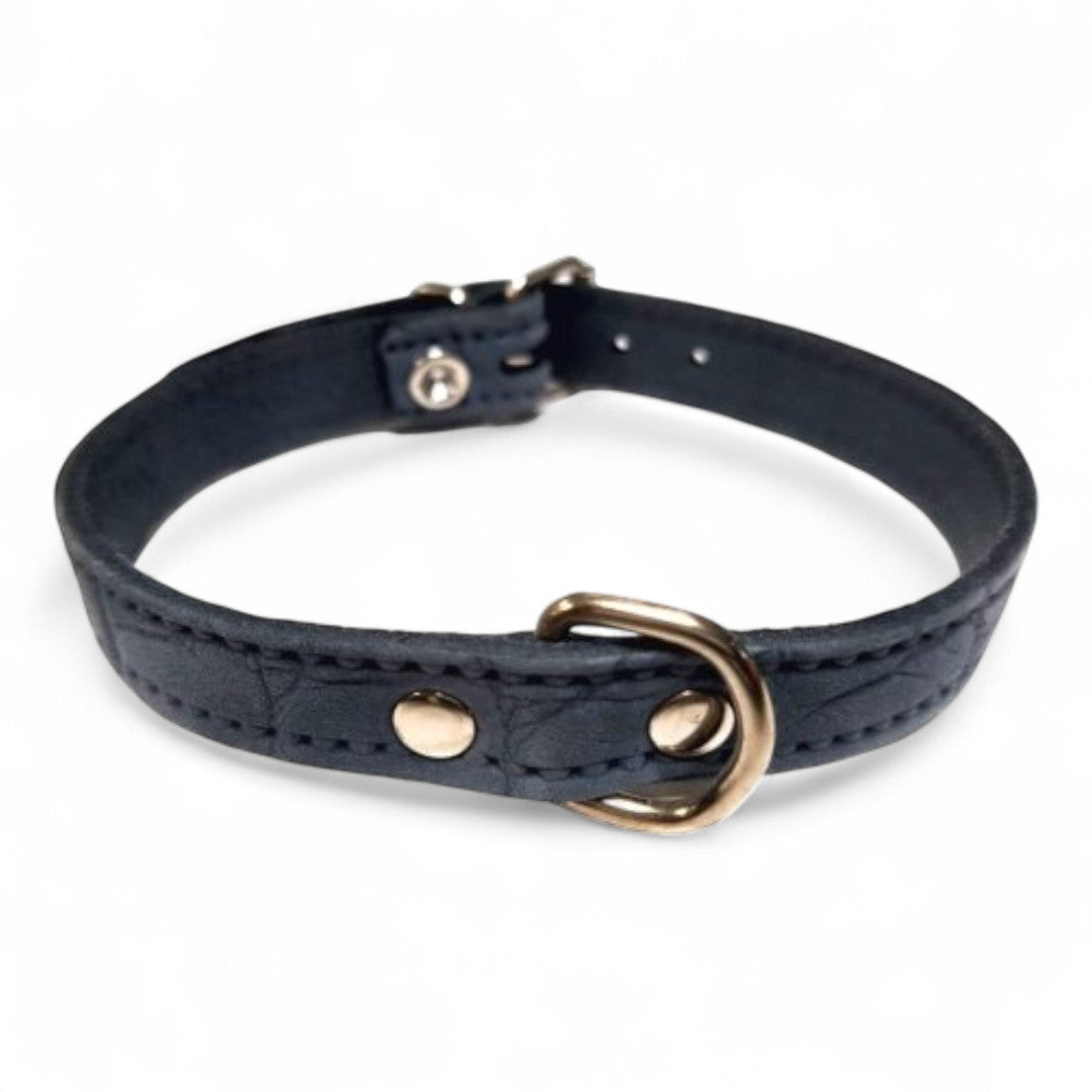 Collar Piel Labrada para Perros Pequeños