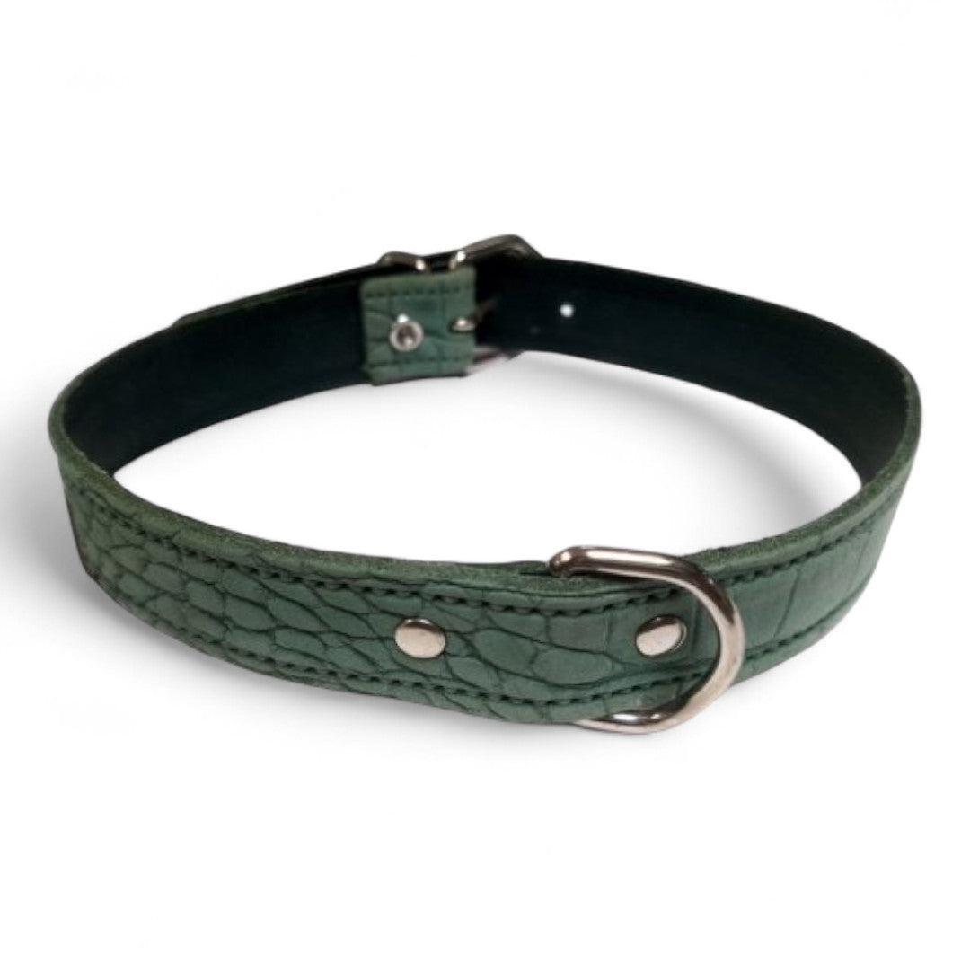 Collar Piel Labrada para Perros Pequeños