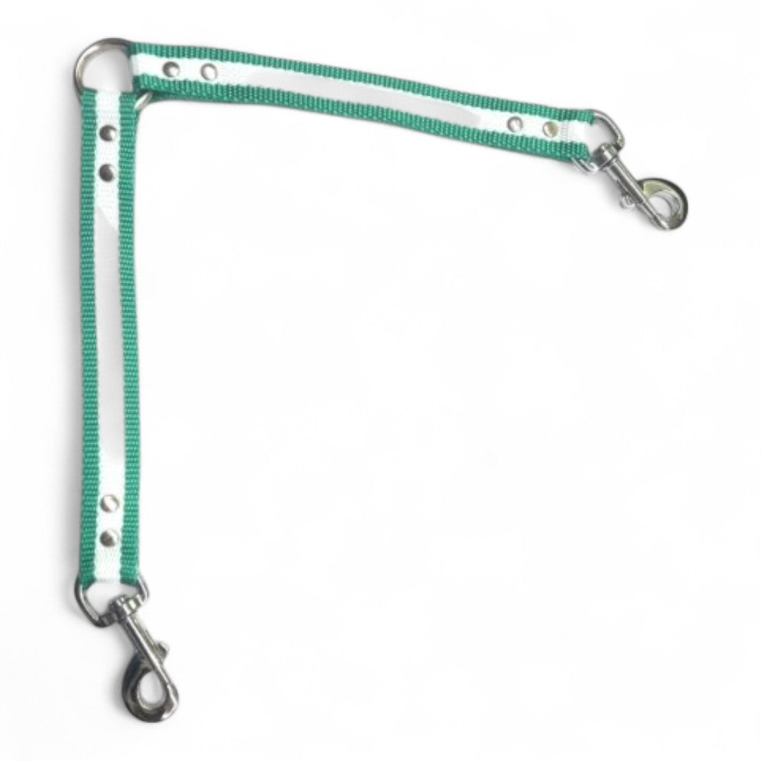 Collera Nylon 20 cm Bandera Andaluza y Española VMD para Perros