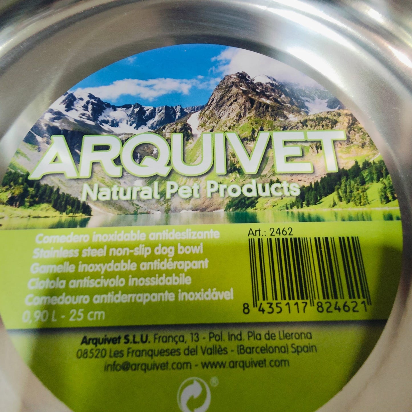 Comederos y Bebederos de Acero Inoxidable Antideslizantes Arquivet