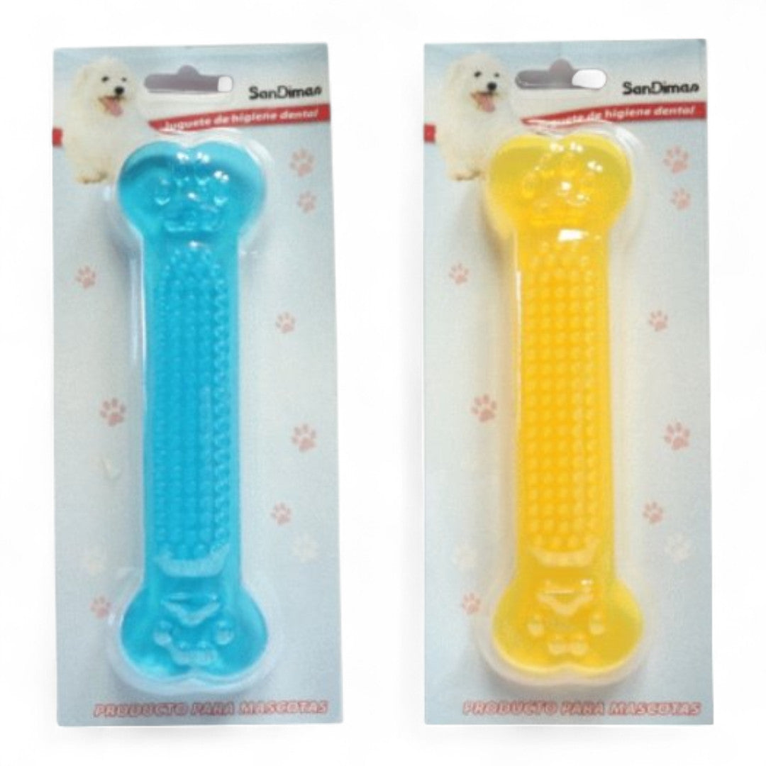 San Dimas Hueso Translúcido para Perros (10 cm 3 Unidades, 18 cm 1 Unidad)