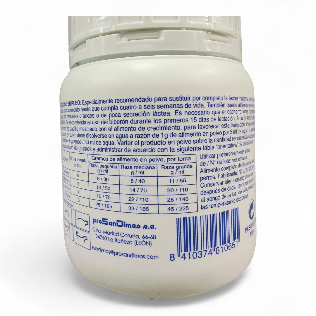 Leche San Dimas para Perros (250 gr, 500 gr)