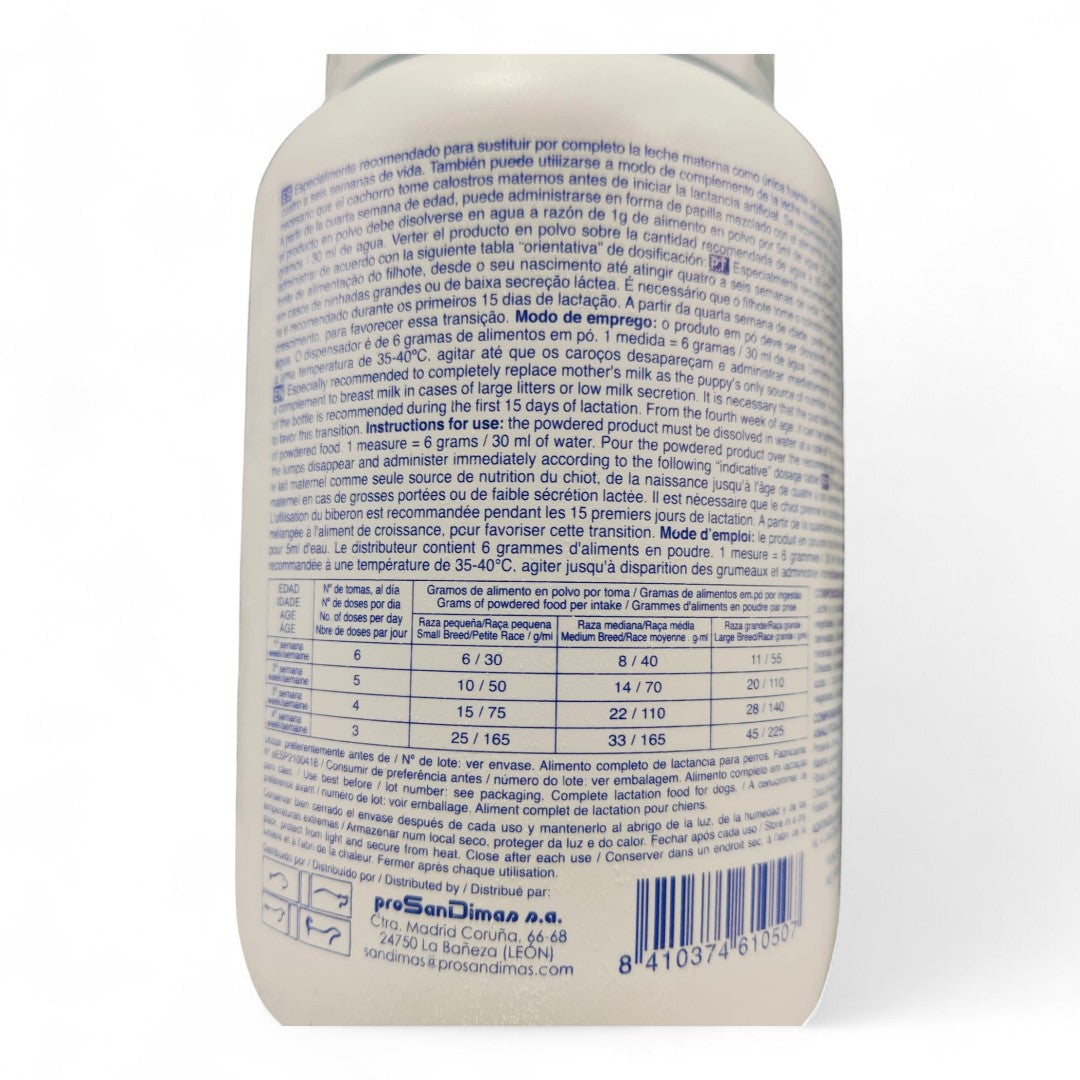 Leche San Dimas para Perros (250 gr, 500 gr)