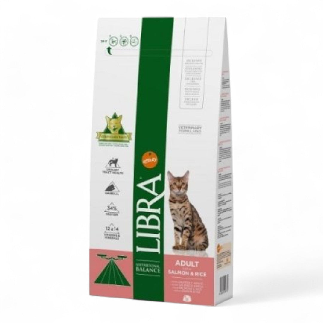 Libra Cat Adult Salmón y Arroz 1,5 kg