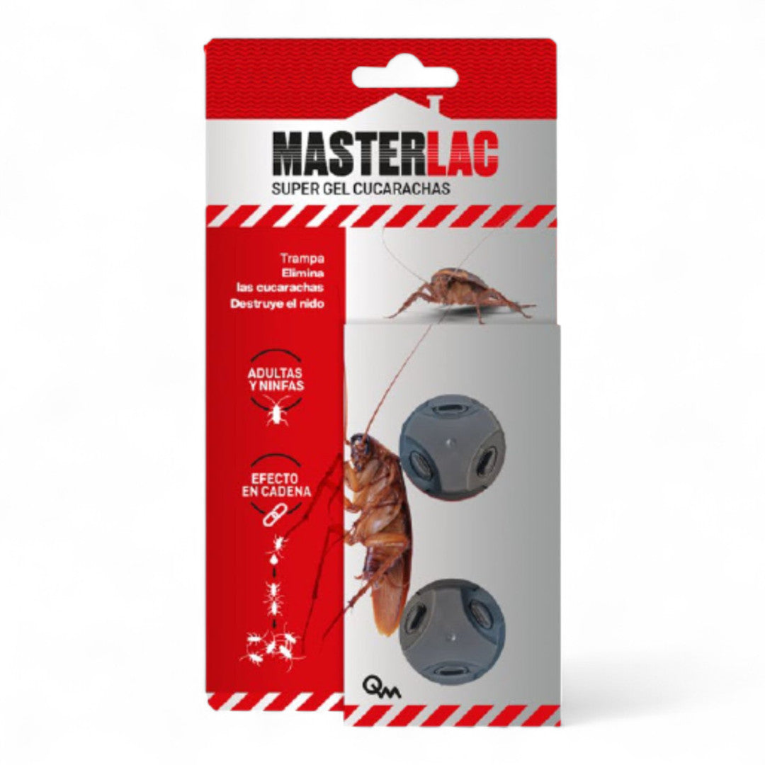 Masterlac Super Gel Trampa Cucarachas 2 X 1,4gr.