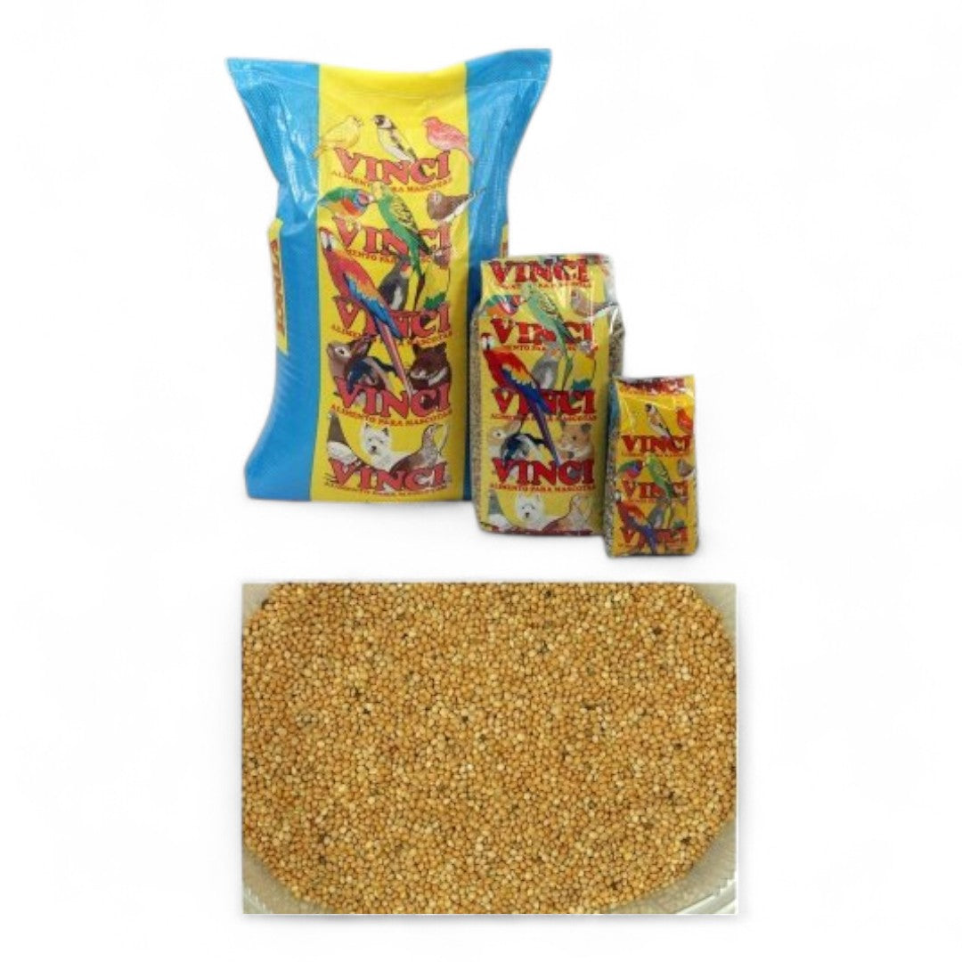 Mijo Amarillo Vinci para Pájaros