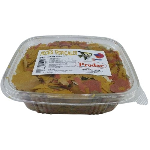Alimento para Peces Tropicales Prodac en Escamas