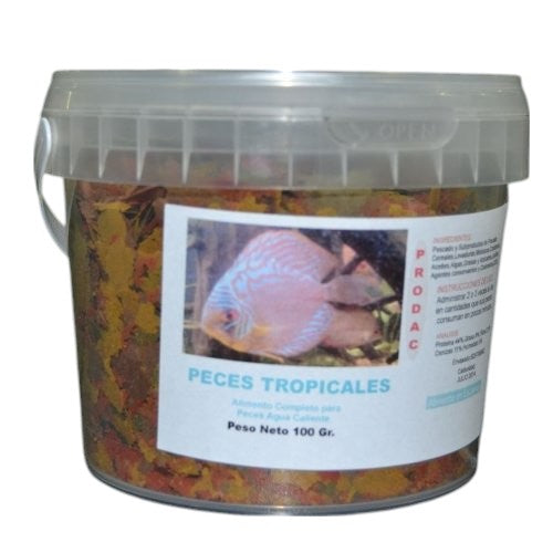 Alimento para Peces Tropicales Prodac en Escamas