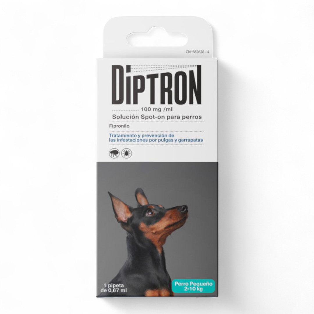 Diptron Spot-On Antiparasitario para Perros 2-40 kg