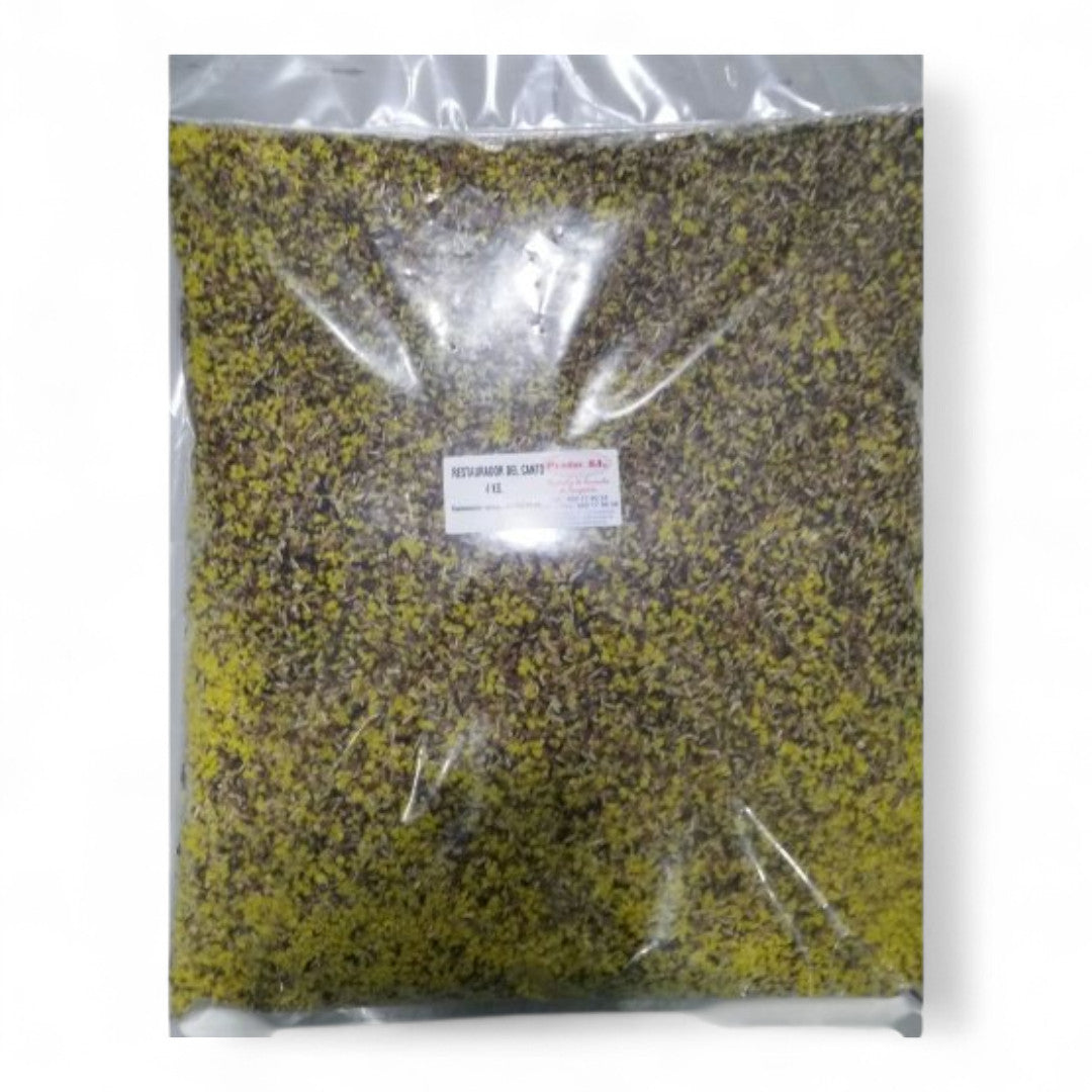 Prodac Restaurador Canto para Pájaros 150 g, 450 g, 4 kg, 20 kg Mixtura Vitaminada