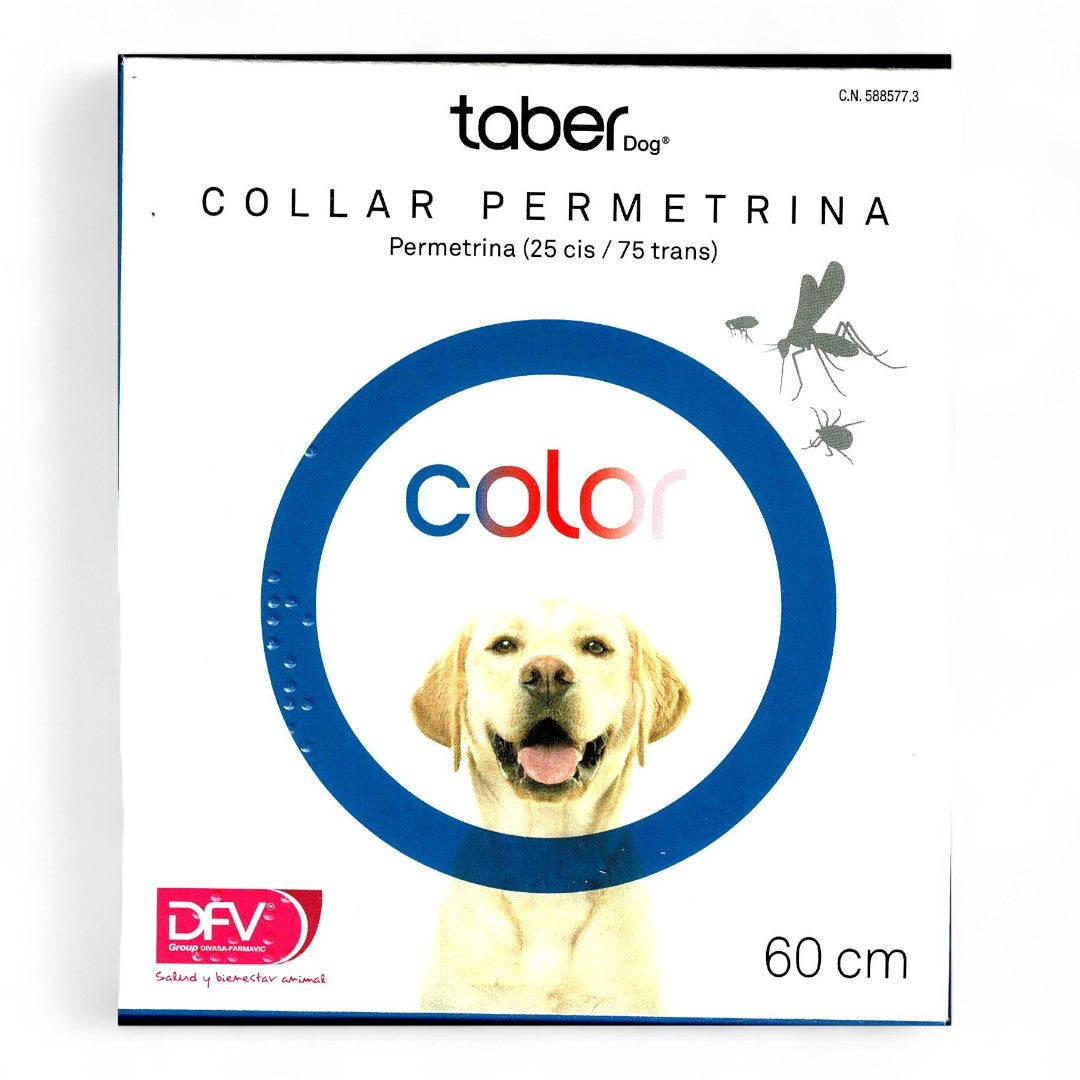 Taberdog Collar Permetrina Antiparasitario para Perros