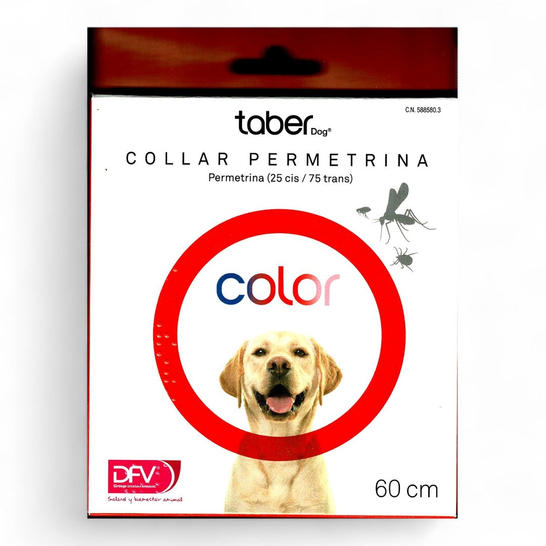 Taberdog Collar Permetrina Antiparasitario para Perros