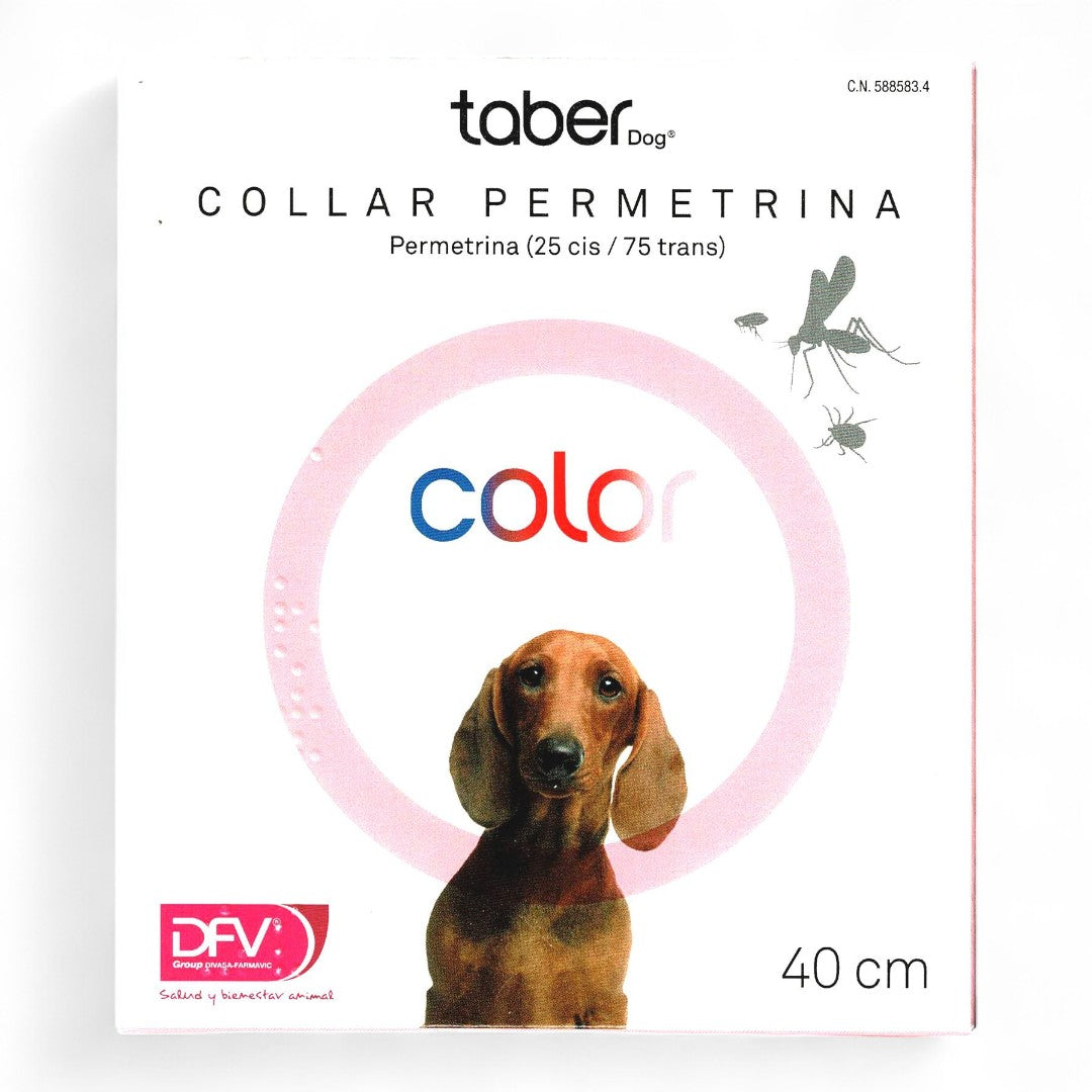 Taberdog Collar Permetrina Antiparasitario para Perros