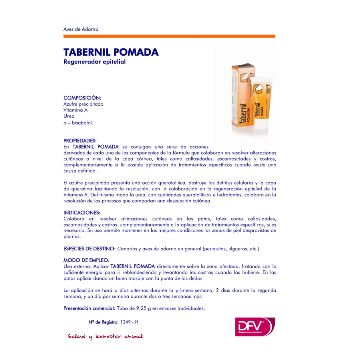 Tabernil Pomada