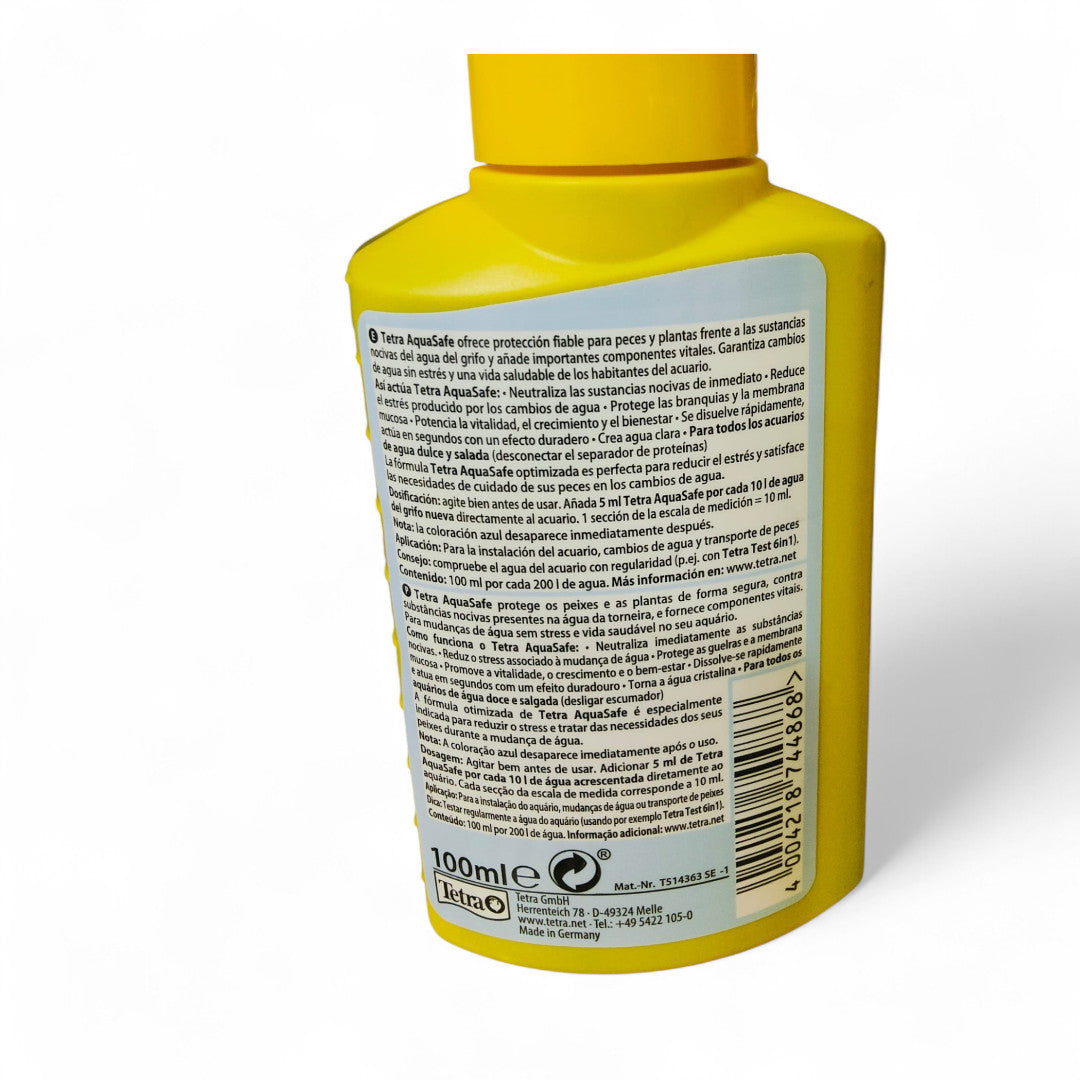 Tetra AquaSafe para Peces Tropicales (100 ml, 250 ml, 500 ml)