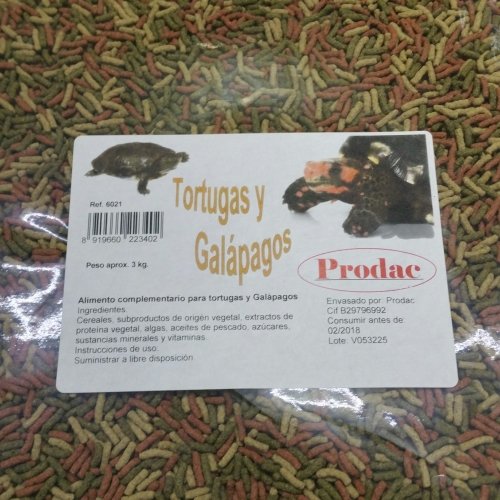 Tortuga/Galápago Sticks Prodac 90 g, 180 g, y 3 kg