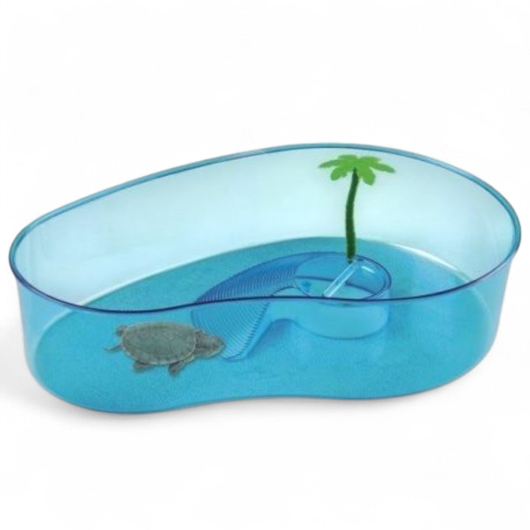 Tortuguera Oval con Palmera