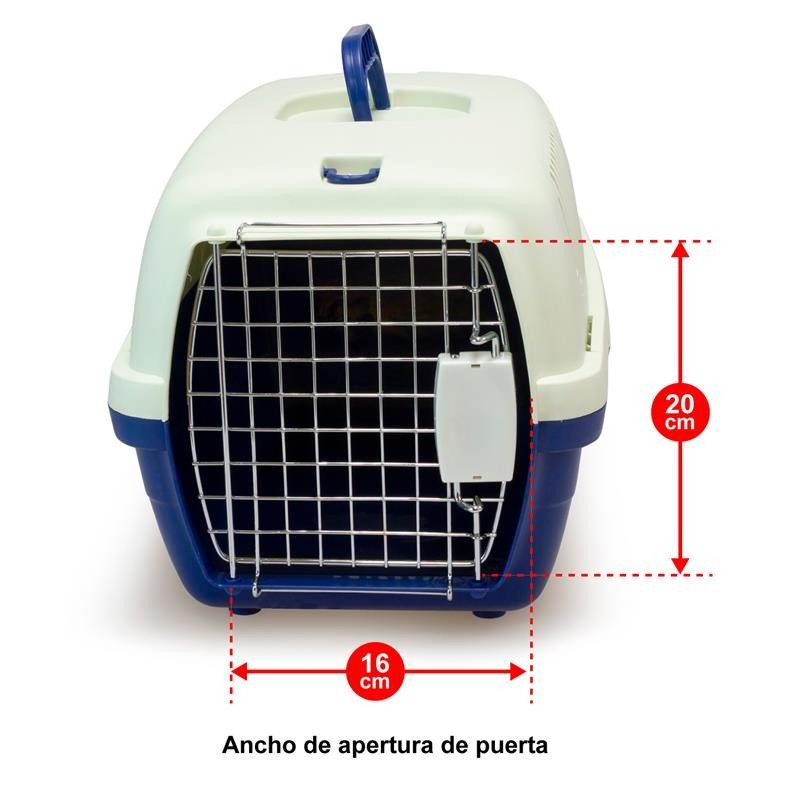 Arquivet Transportín Arquitrans para Perros y Gatos, Talla 1 48x30x29 cm, Talla 2 54x36x33 cm, Talla 3 62x39x38 cm, Cierre Homologado