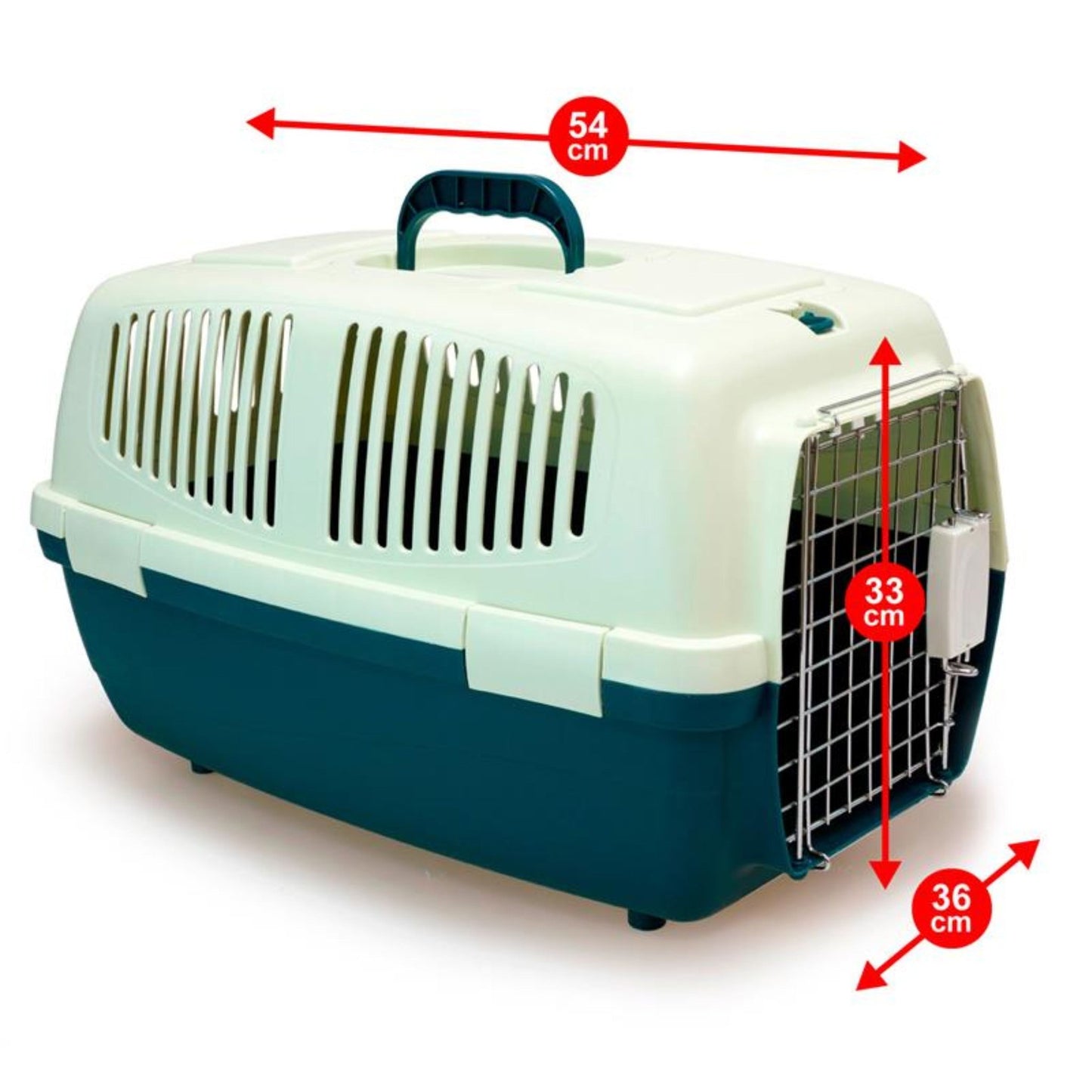Arquivet Transportín Arquitrans para Perros y Gatos, Talla 1 48x30x29 cm, Talla 2 54x36x33 cm, Talla 3 62x39x38 cm, Cierre Homologado