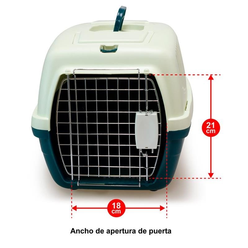 Arquivet Transportín Arquitrans para Perros y Gatos, Talla 1 48x30x29 cm, Talla 2 54x36x33 cm, Talla 3 62x39x38 cm, Cierre Homologado