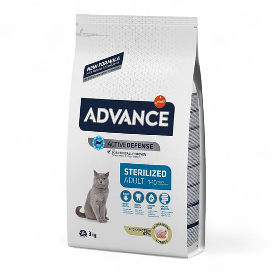 Advance Gato Esterilizado Pavo (1,5 kg, 3 kg, 10 kg)
