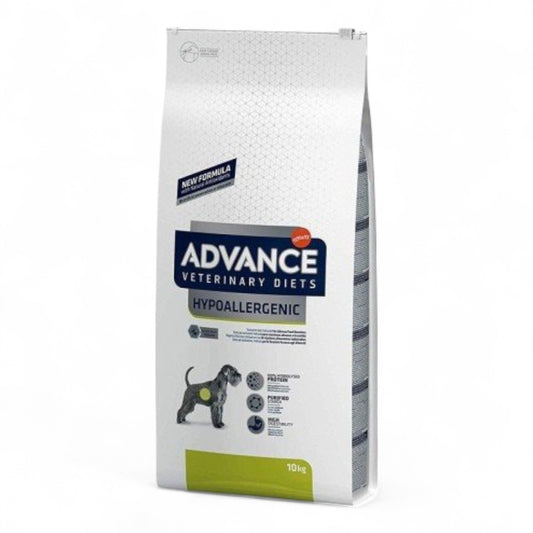 Advance Veterinary Diets Hypoallergenic 2.5 kg, 10 kg para Perros con Intolerancias Alimentarias