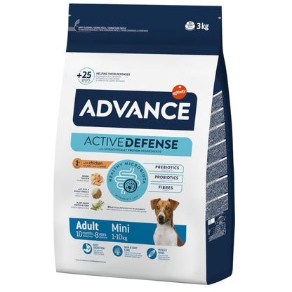 Advance Mini Adult Pollo y Arroz para Perros