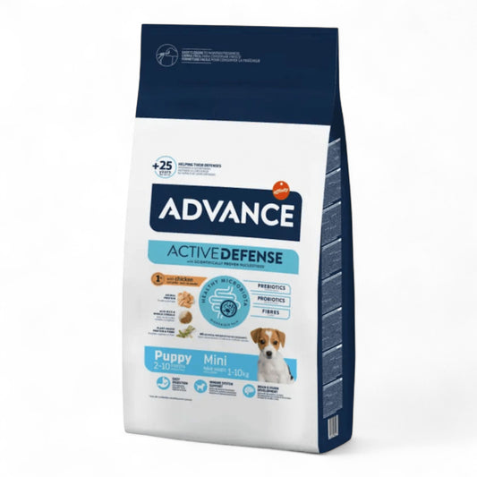 Advance Puppy Protect Mini 0.7 kg, 3 kg, 7 kg, para Cachorros de Raza Pequeña y Hembras Gestantes/Lactantes