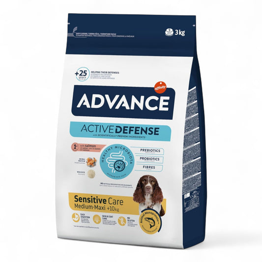 Advance Sensitive Medium/Maxi Salmon & Rice (3 kg, 12 kg)