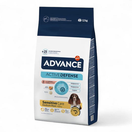 Advance Sensitive Medium/Maxi Salmon & Rice (3 kg, 12 kg)