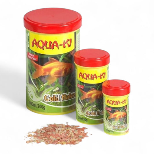 Aqua-ki Gold Flakes 20gr 50gr 200gr. en Escamas