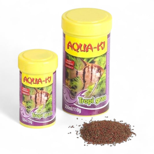 Aqua-Ki Tropigran Granulated Fish Food 50 g, 110 g for Tropical Fish