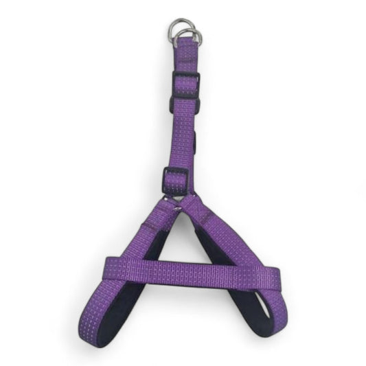 Arnés Nylon Liso Morado Arquivet para Perros
