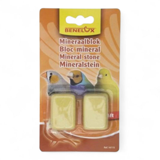Bloque Mineral Canarios&exoticos 2 Uds.benelux