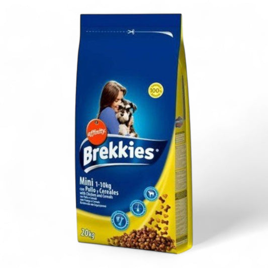 Brekkies Adult Mini con Pollo y Cereales (3 kg y 20 kg)